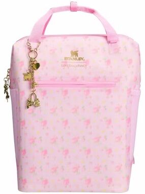 Stanley 1913 x LoveShackFancy All Day Madeleine Mini Cooler Backpack
